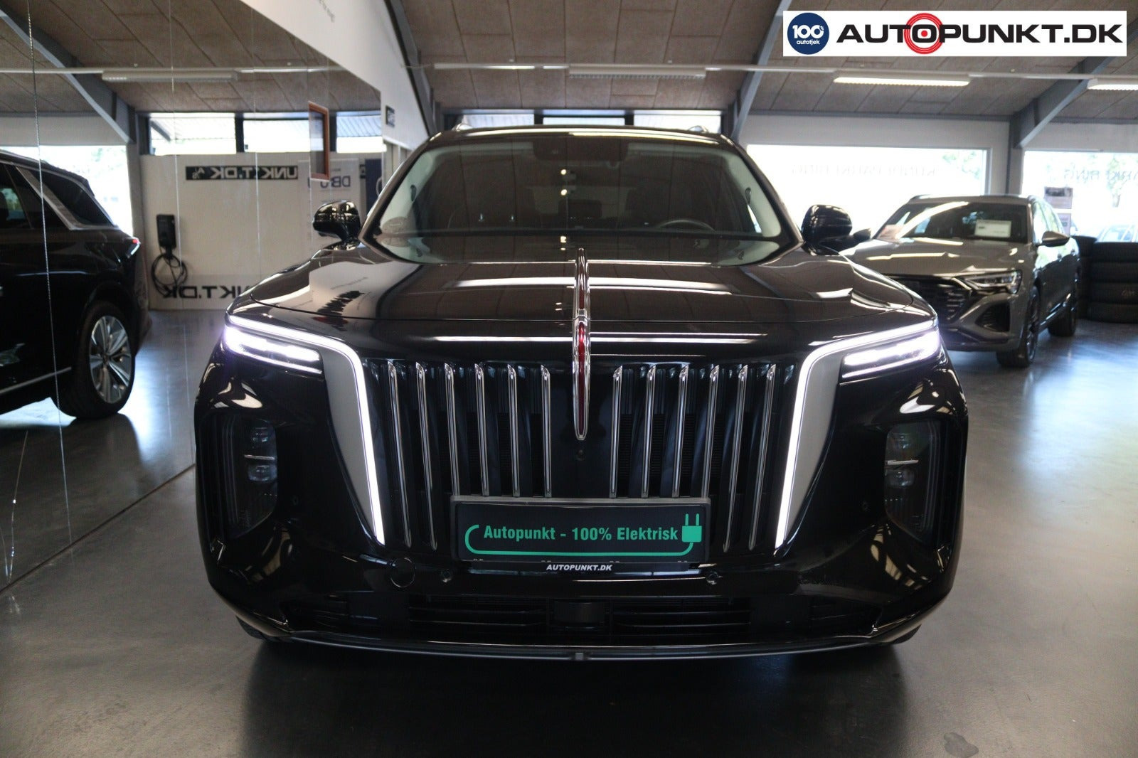Sort Hongqi E-HS9 fra 2024