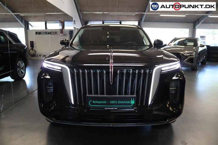 Sort Hongqi E-HS9 fra 2024