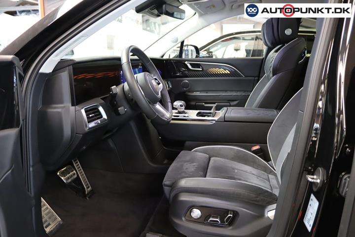 Sort Hongqi E-HS9 fra 2024
