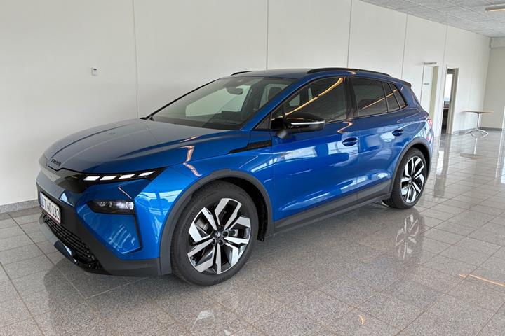 Blå Skoda Elroq fra 2026
