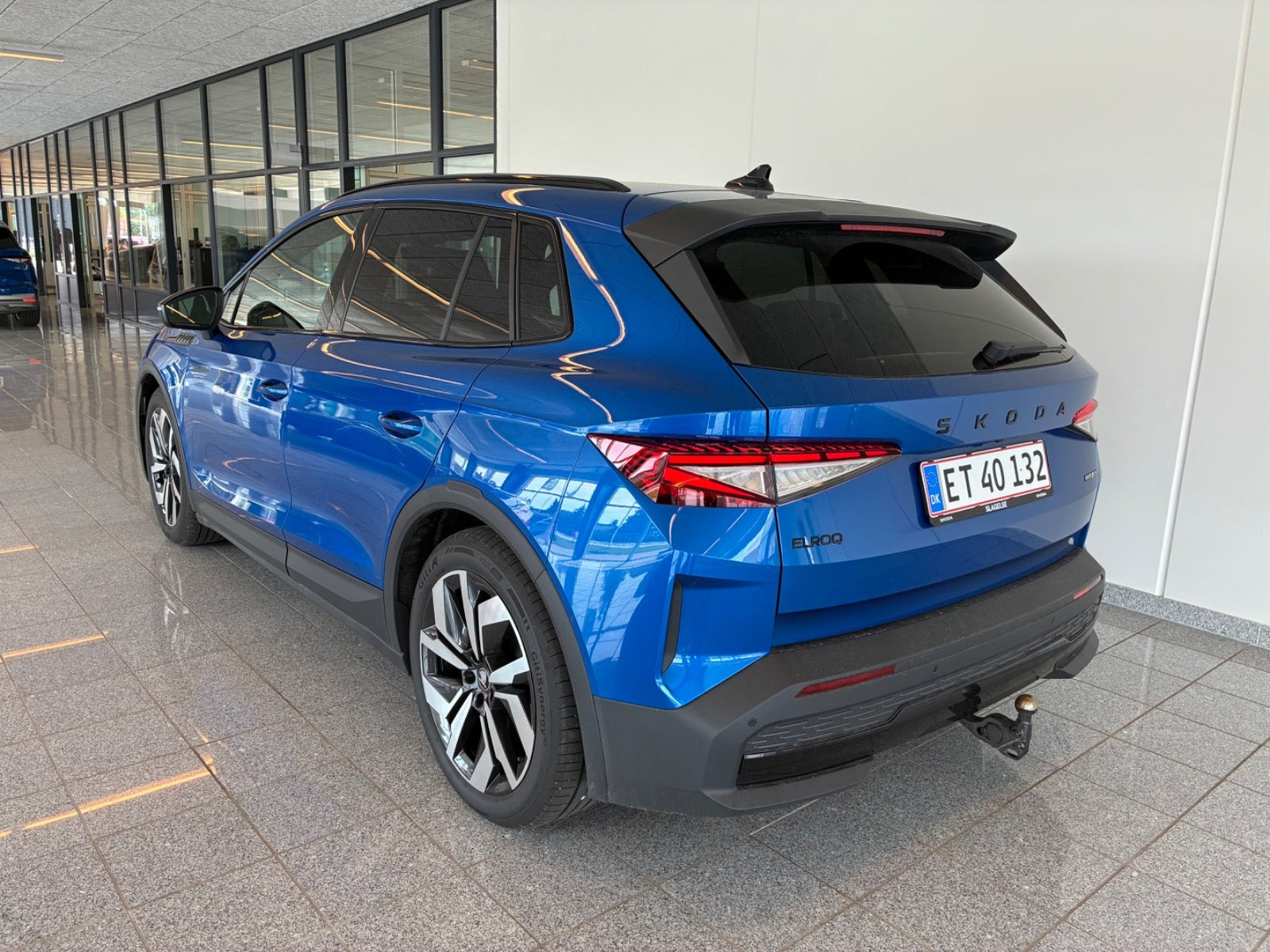 Blå Skoda Elroq fra 2026
