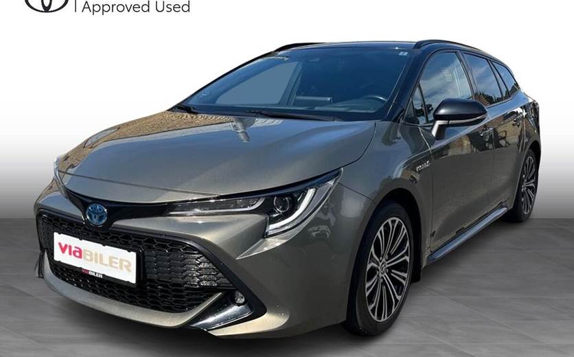 Toyota Corolla 1,8 Touring Sports Hybrid H3 Premium E-CVT 122HK Stc Trinl. Gear