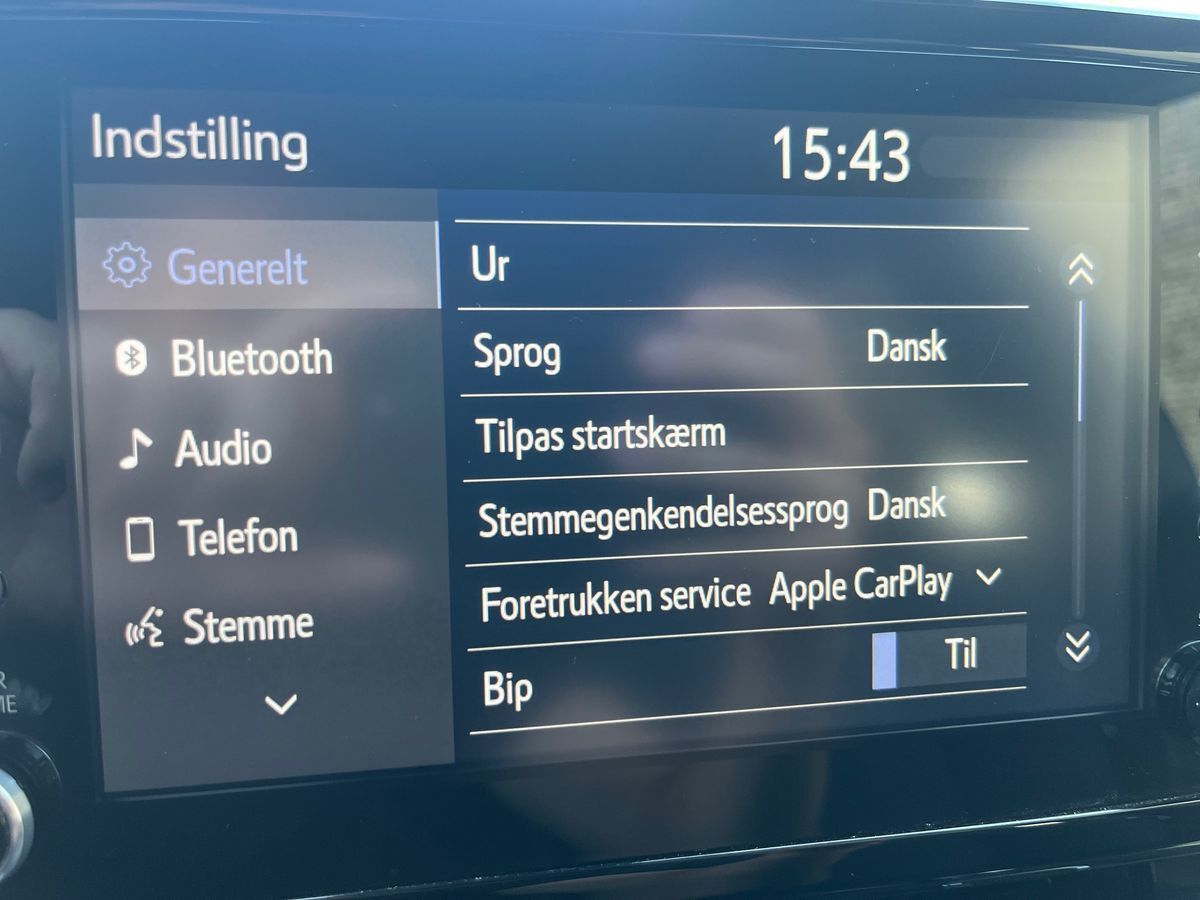 Bronze Toyota Corolla fra 2021