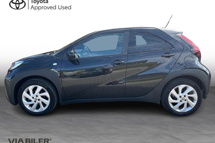 Sort Toyota Aygo X fra 2025