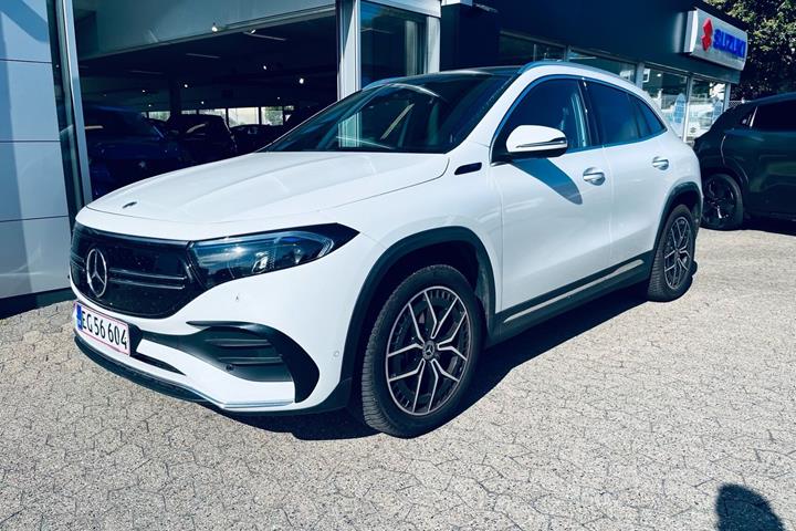 Hvid Mercedes EQA 250 fra 2022