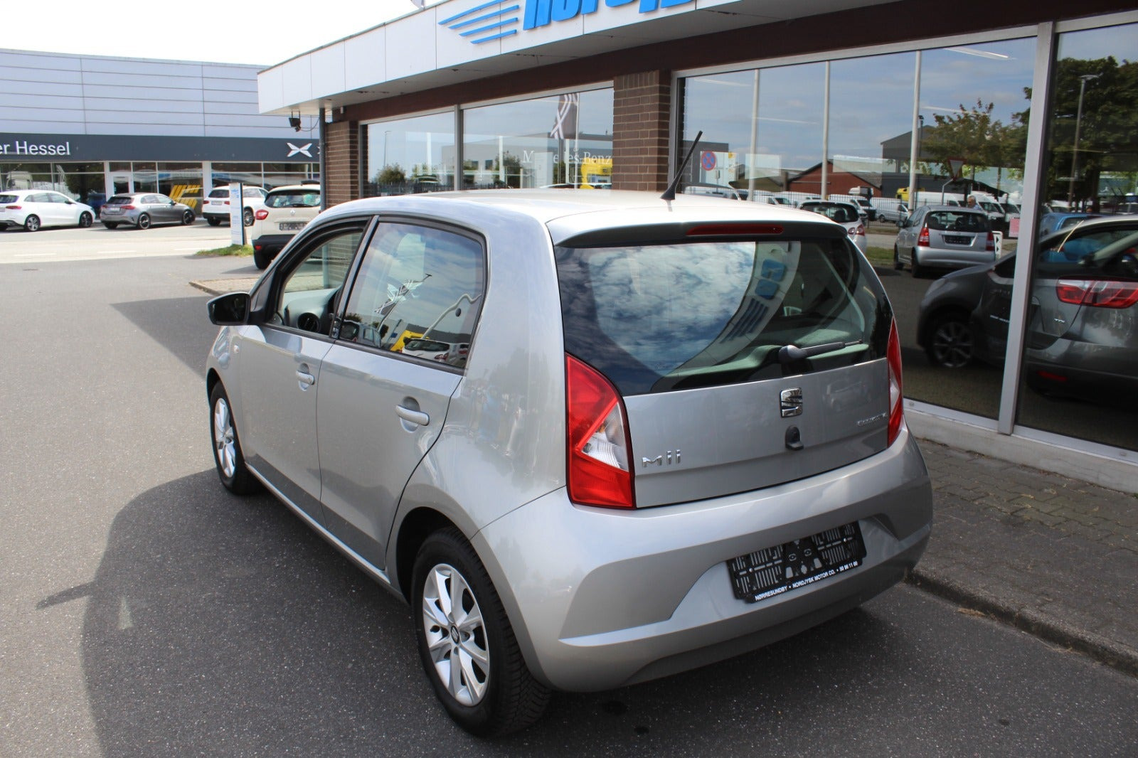 Grå Seat Mii fra 2017