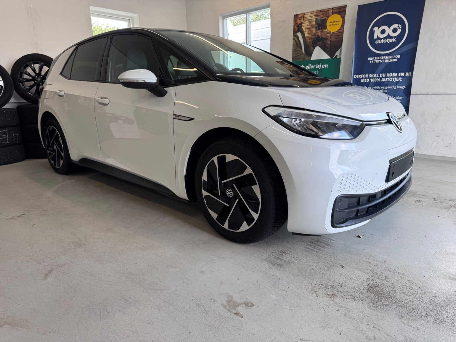 Hvid VW ID.3 fra 2022