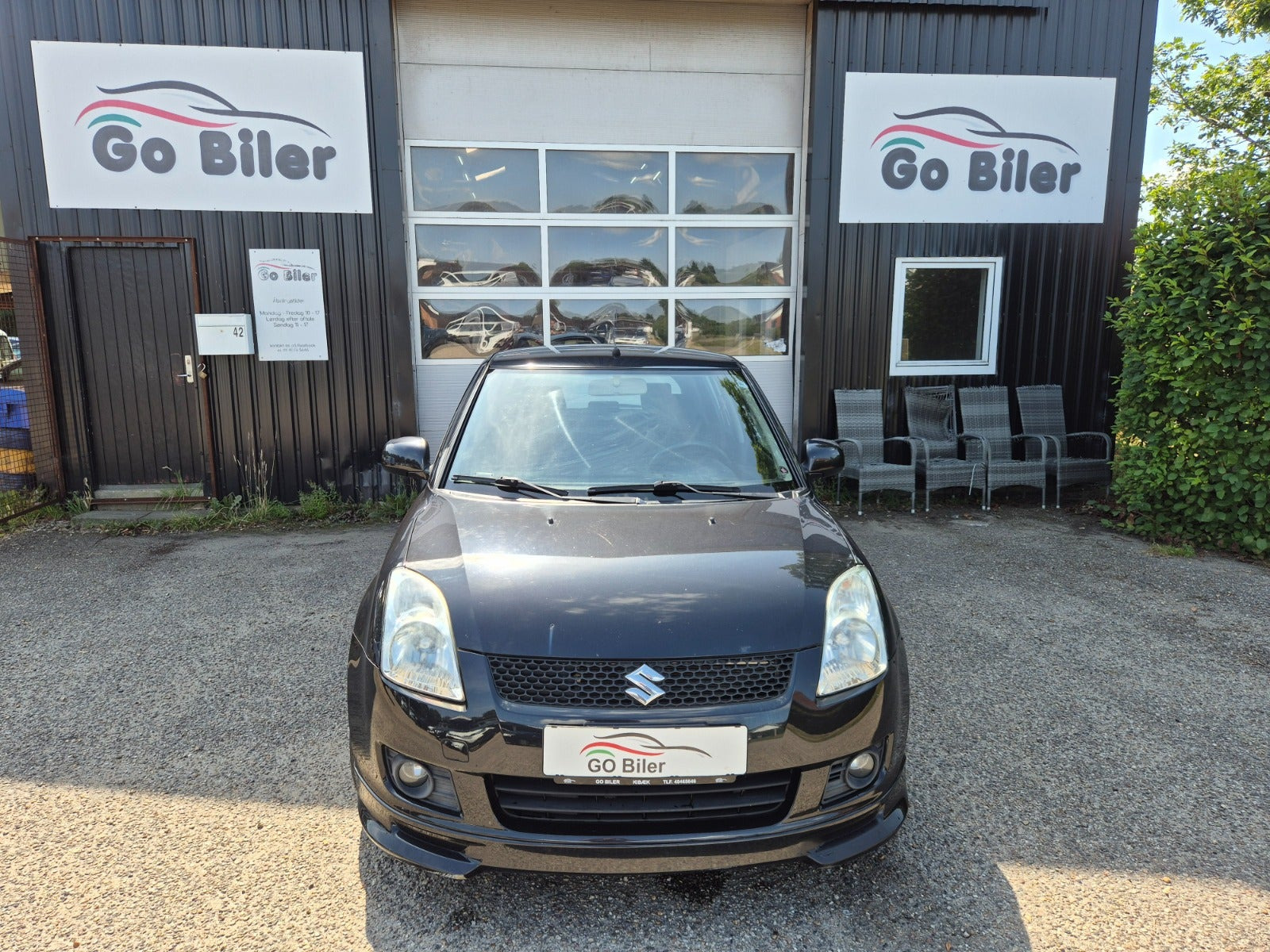 Grøn Suzuki Swift fra 2008