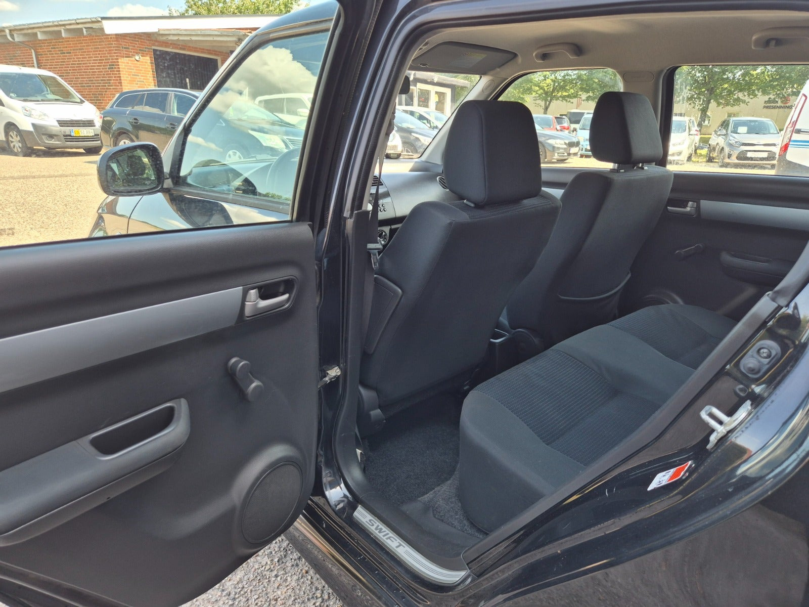 Grøn Suzuki Swift fra 2008