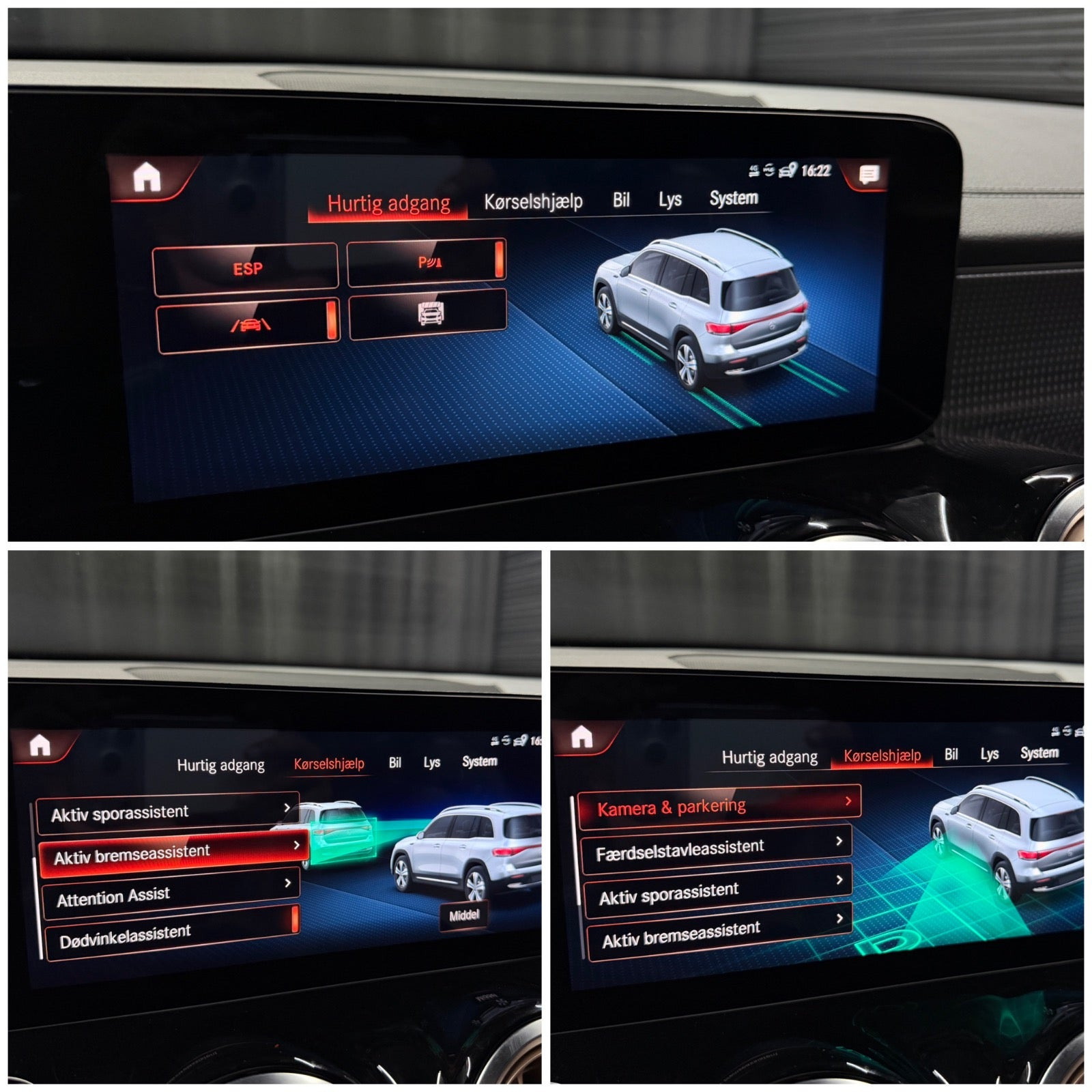 Sort Mercedes EQB300 fra 2022