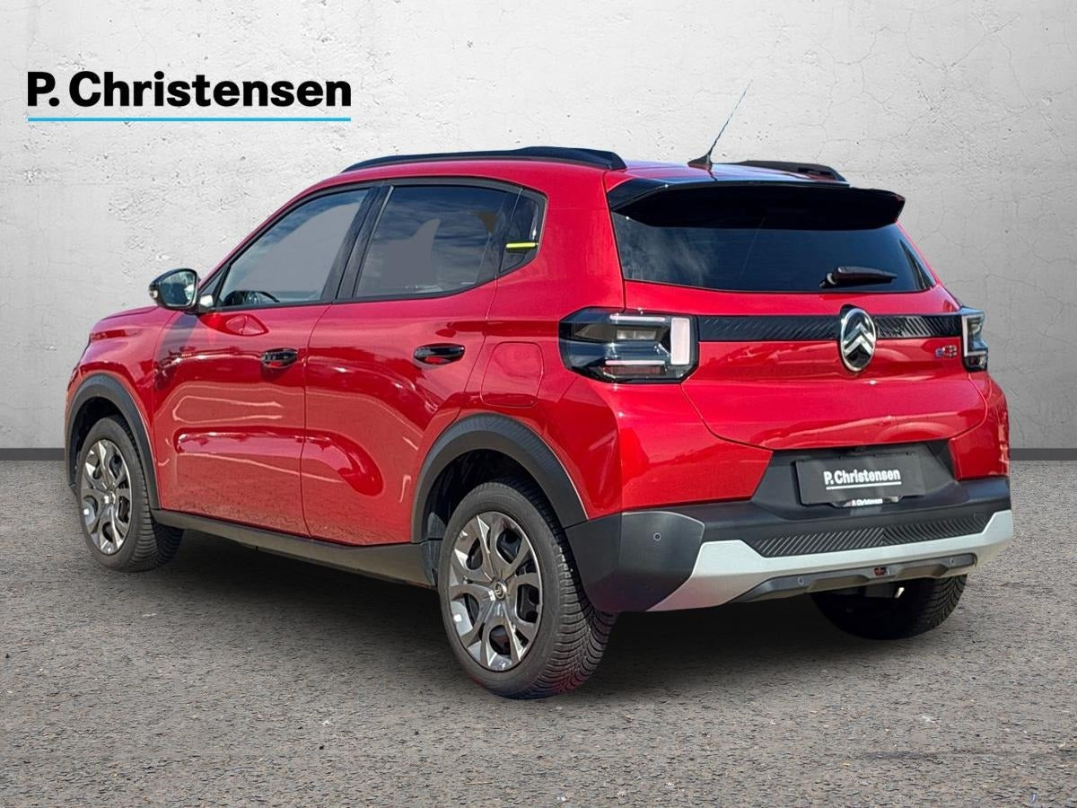 Rød Citroën ë-C3 fra 2025
