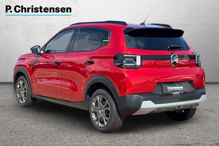 Rød Citroën ë-C3 fra 2025