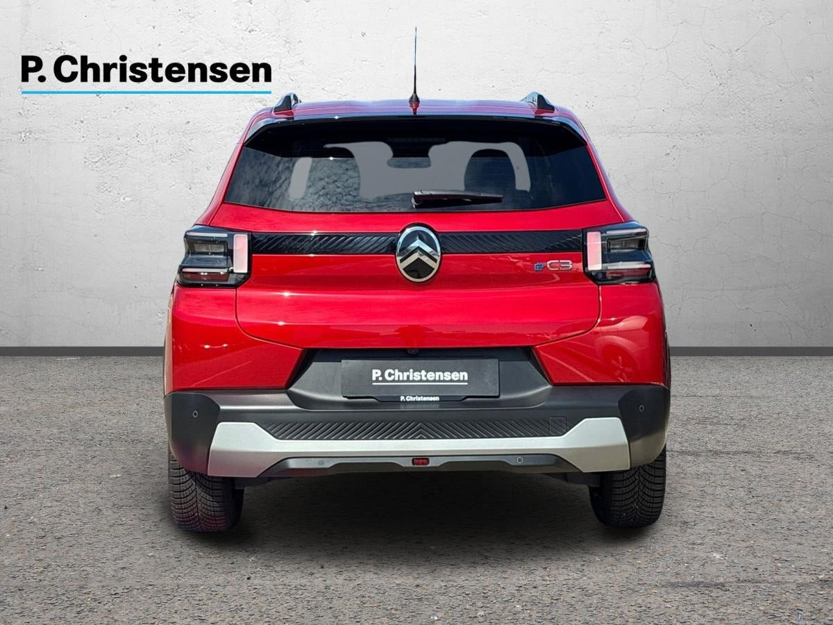 Rød Citroën ë-C3 fra 2025