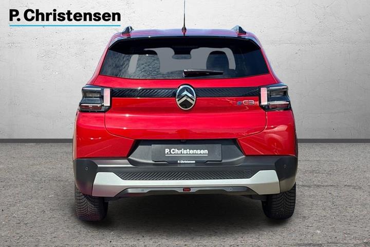 Rød Citroën ë-C3 fra 2025