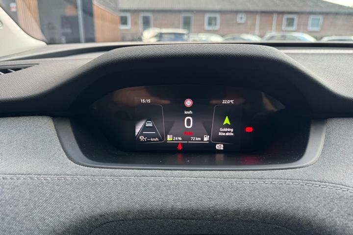 Grå Skoda Enyaq fra 2021