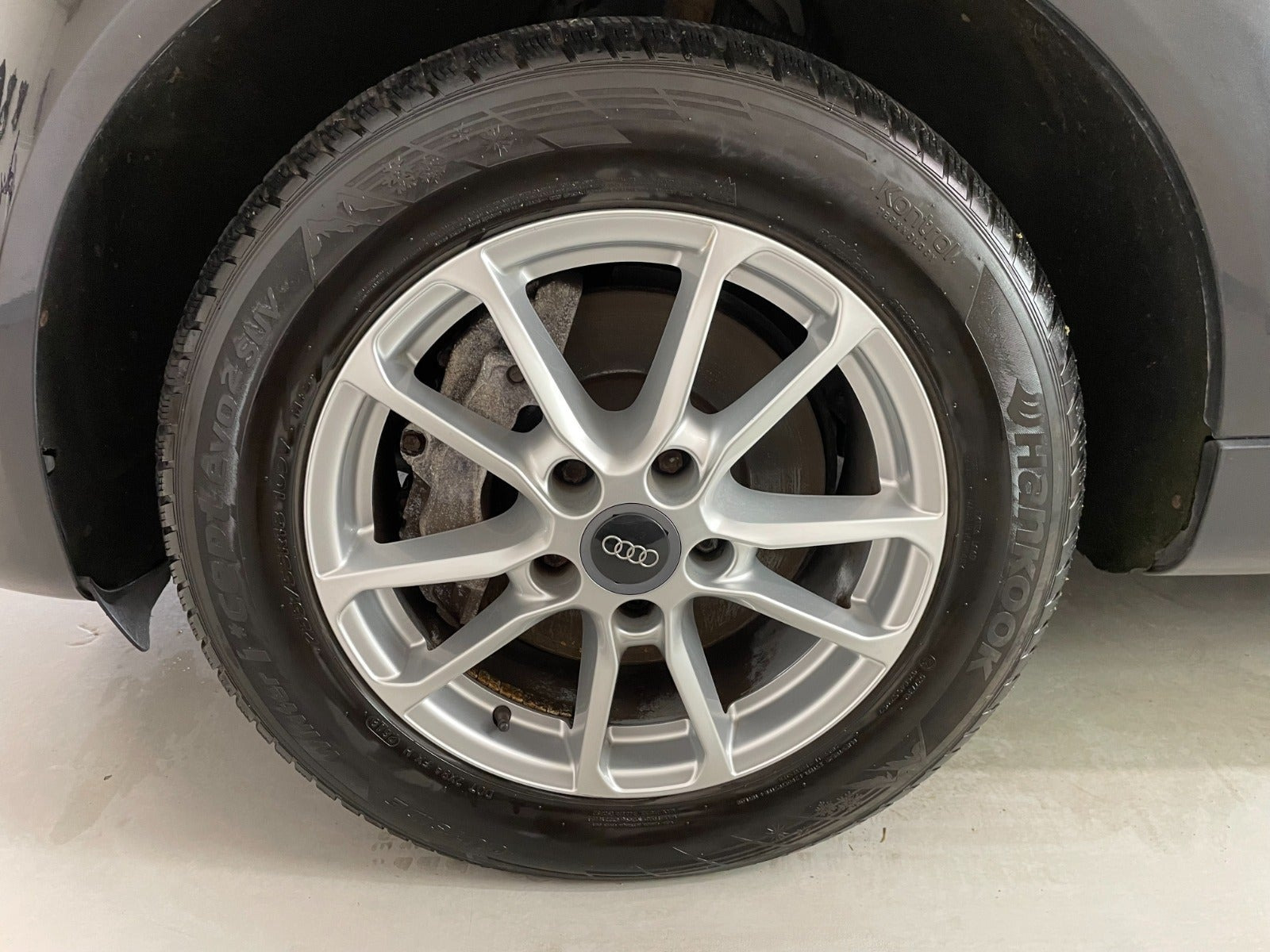 Sort Audi Q7 fra 2007