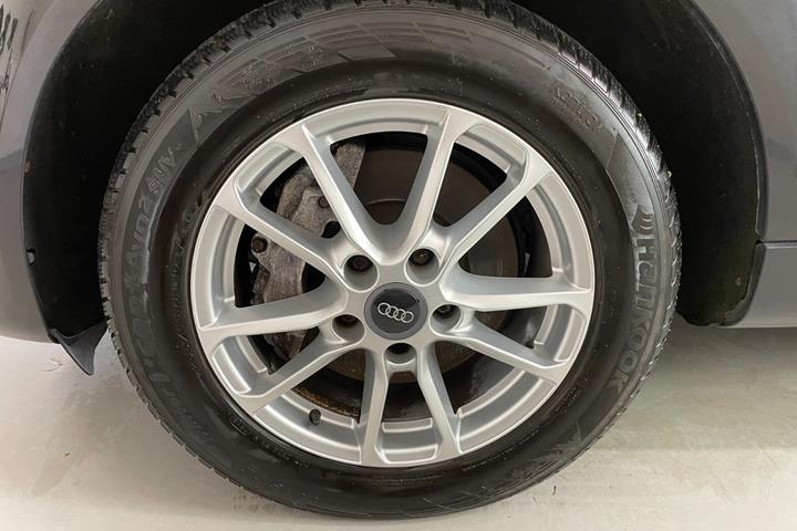 Sort Audi Q7 fra 2007