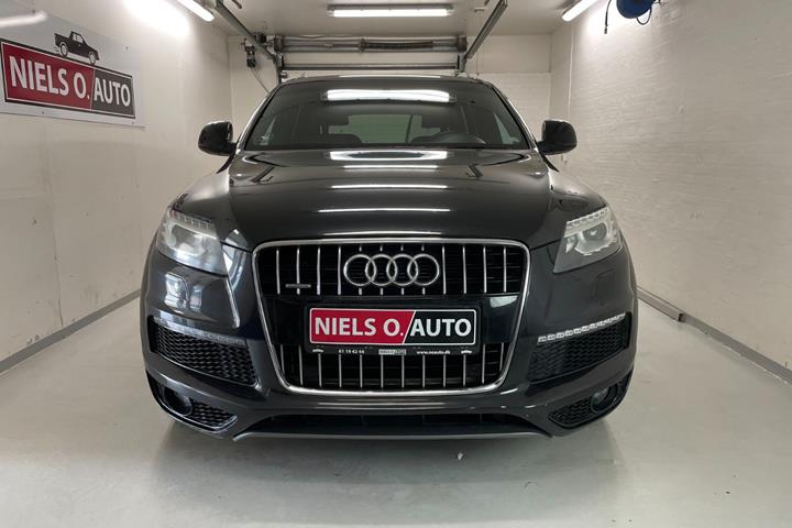 Sort Audi Q7 fra 2007