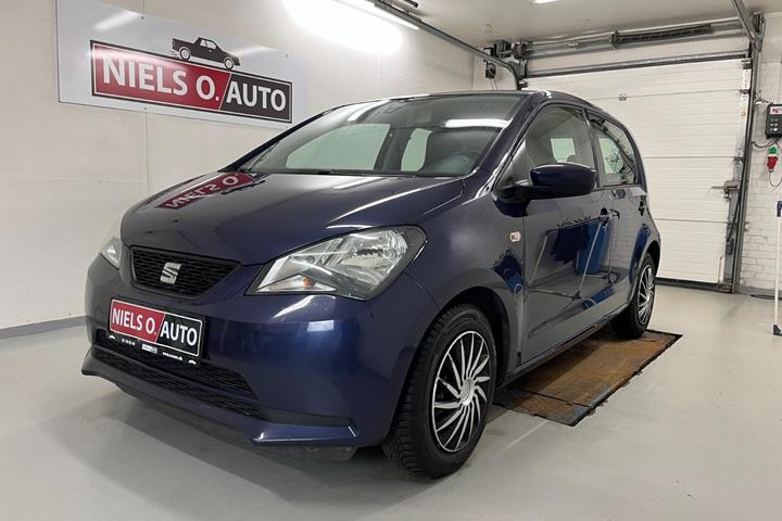 Blå Seat Mii fra 2016