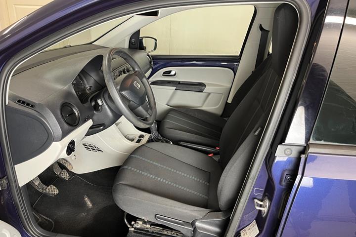 Blå Seat Mii fra 2016