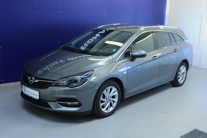Grå Opel Astra fra 2020
