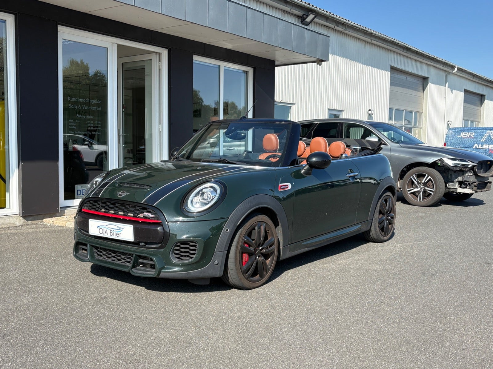 Mini Cooper S 2,0 JC Works Cabriolet aut.