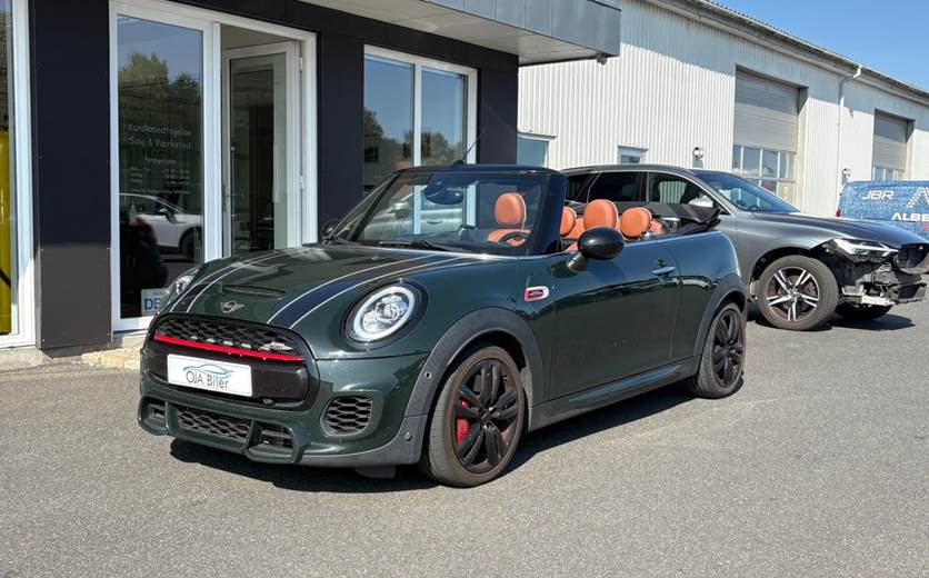Mini Cooper S 2,0 JC Works Cabriolet aut.