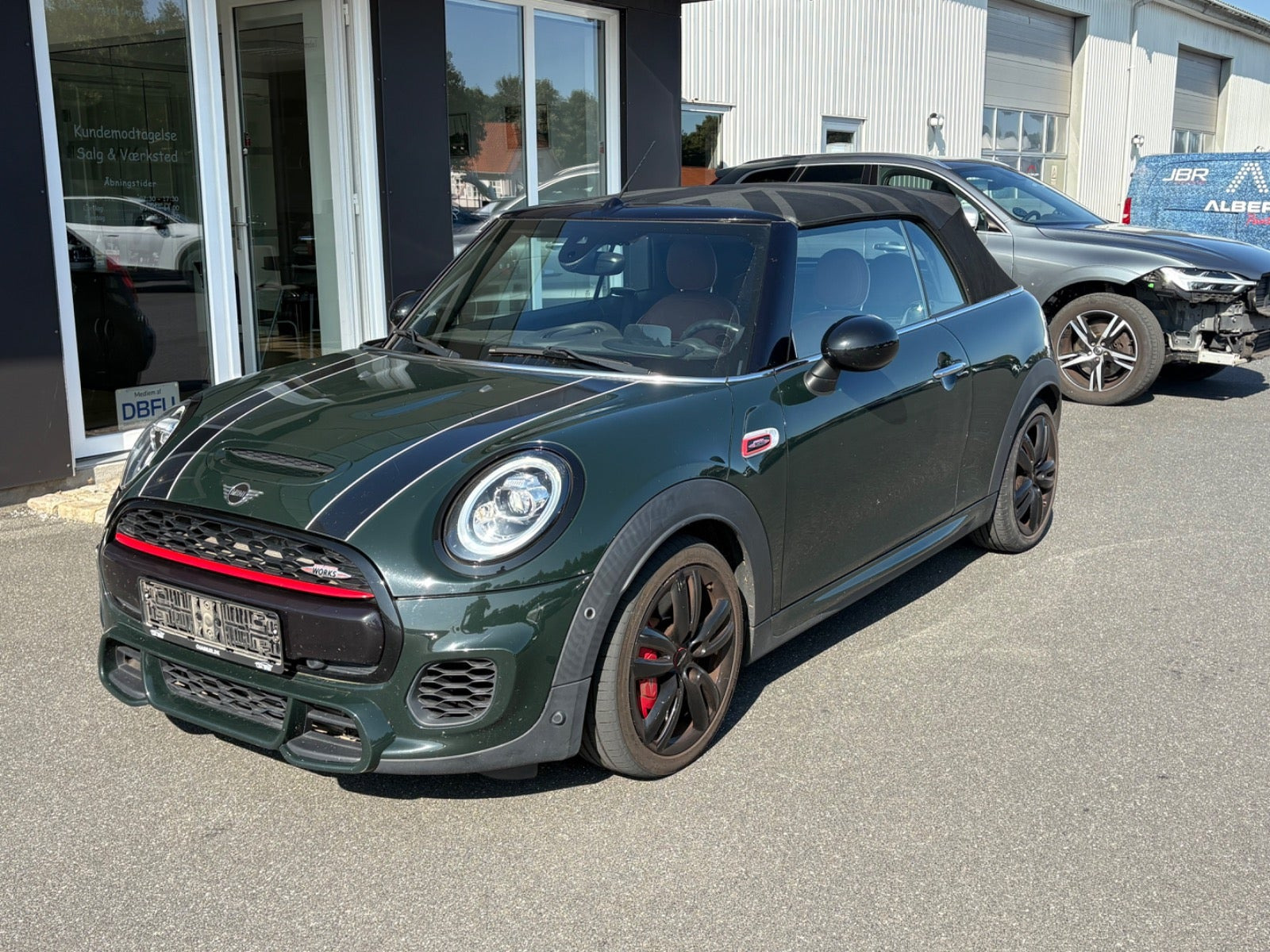 Grøn Mini Cooper S fra 2019