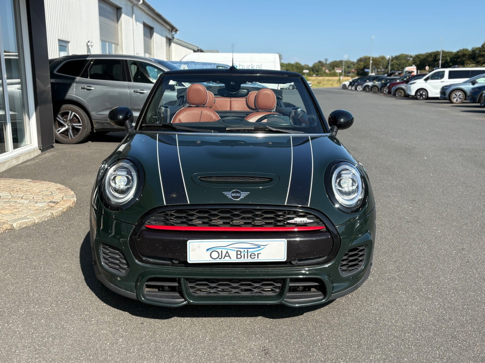 Grøn Mini Cooper S fra 2019
