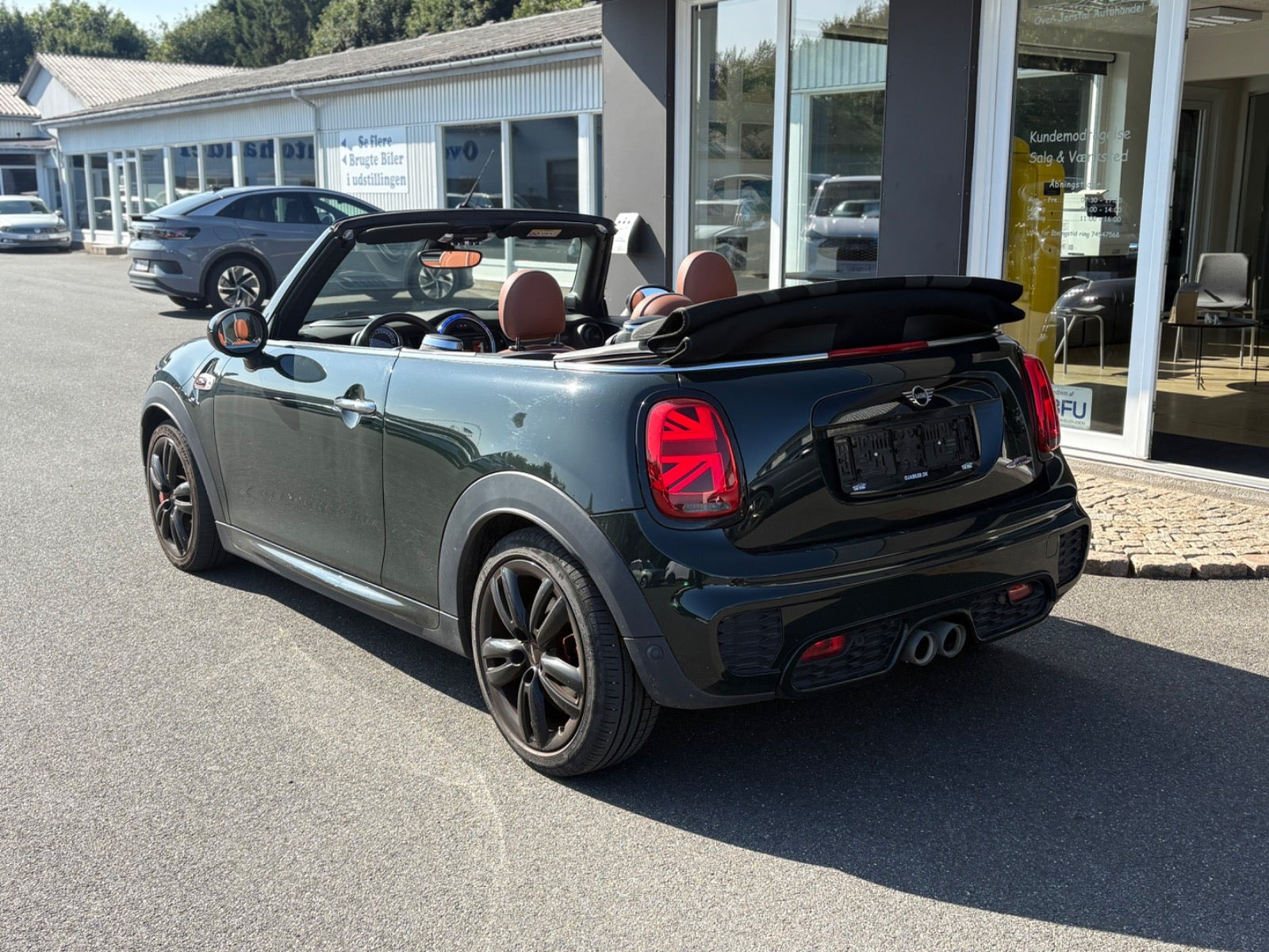 Grøn Mini Cooper S fra 2019