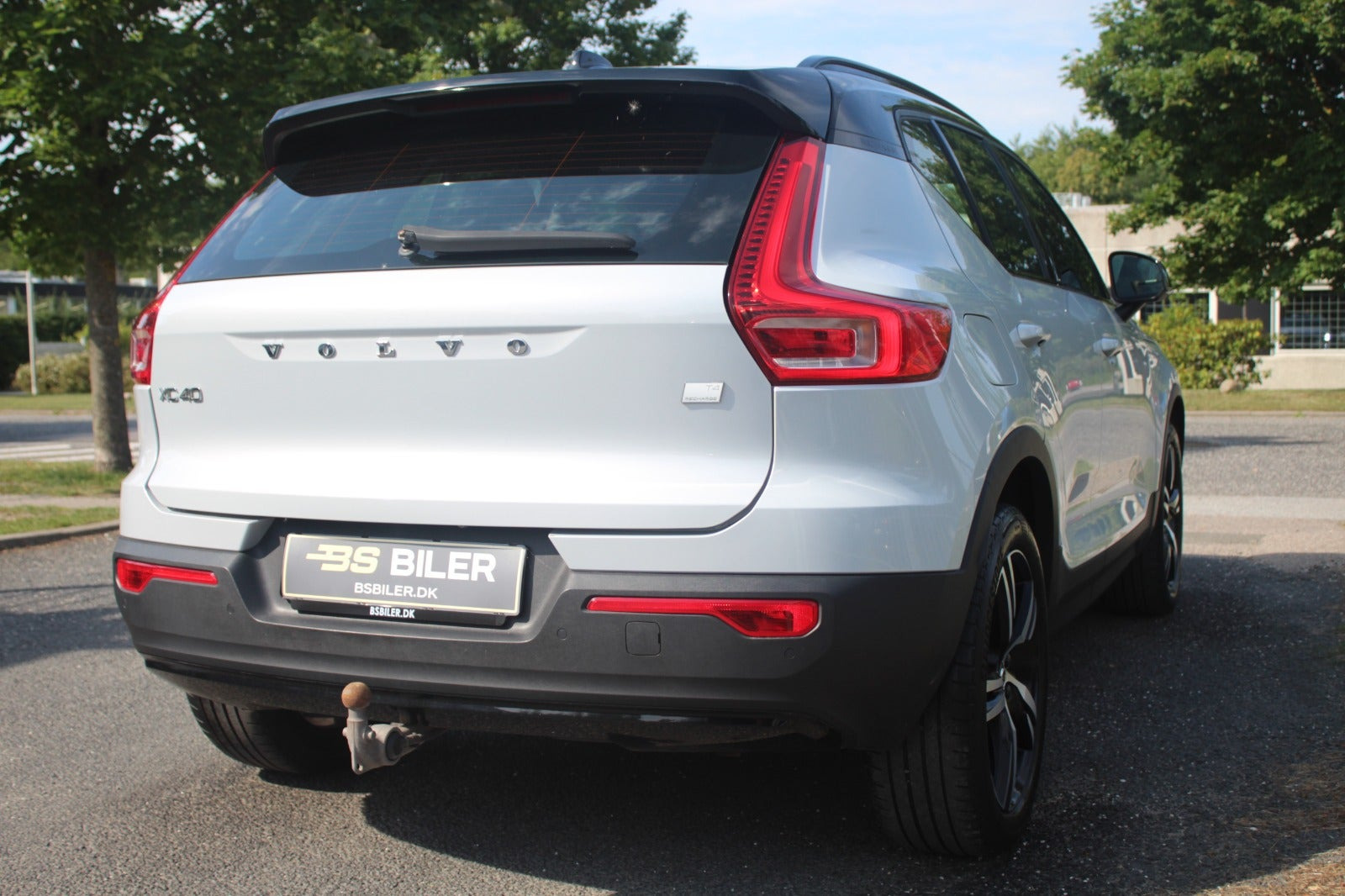 Hvid Volvo XC40 fra 2021