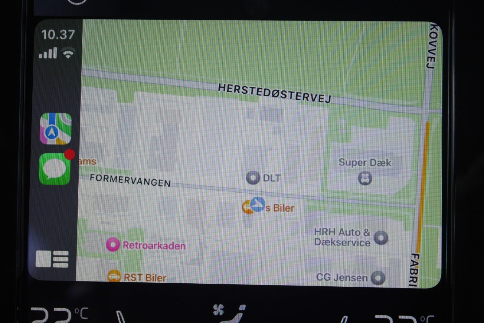 Hvid Volvo XC40 fra 2021