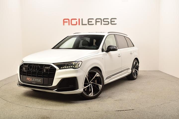 Hvid Audi Q7 fra 2020