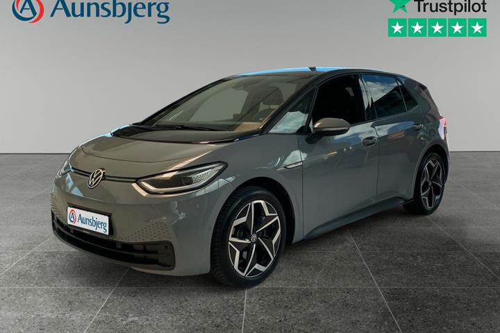 Grå VW ID.3 fra 2023
