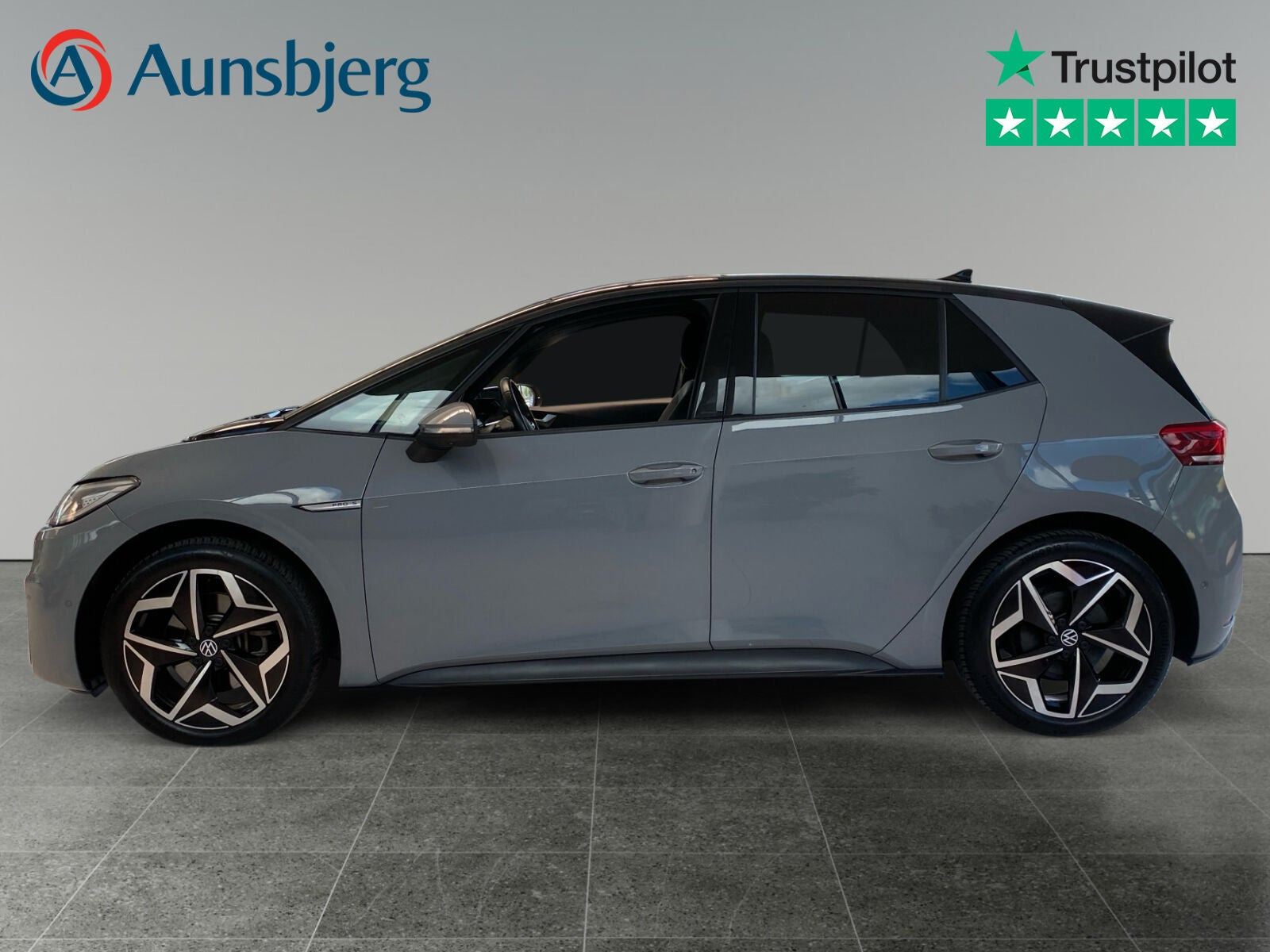 Grå VW ID.3 fra 2023