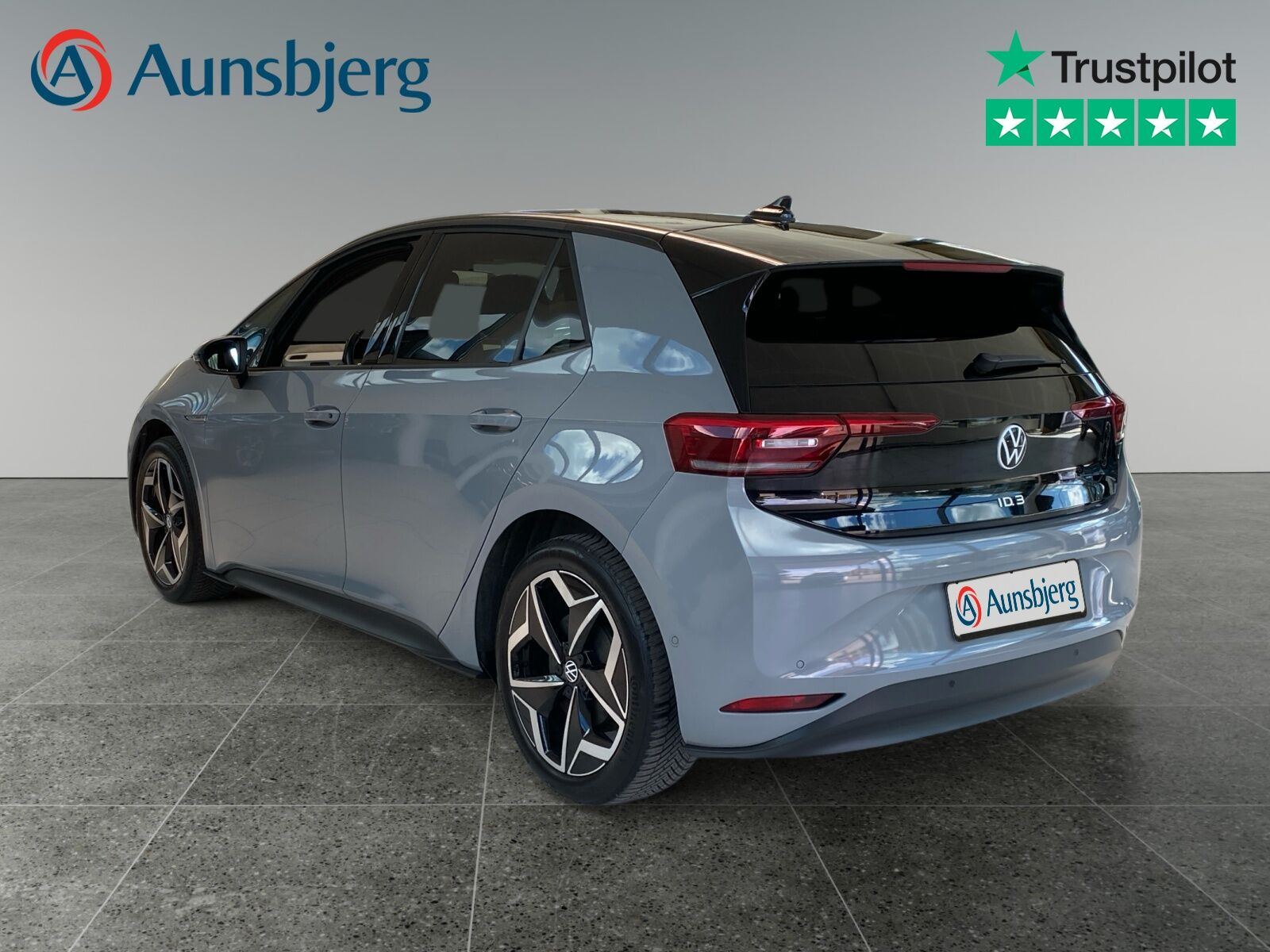 Grå VW ID.3 fra 2023