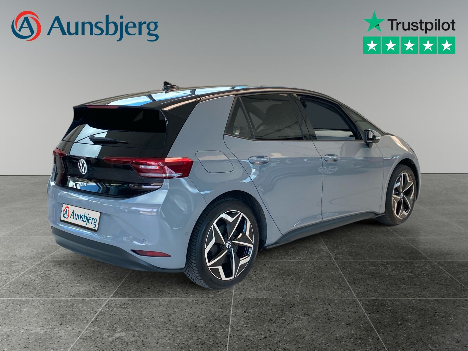 Grå VW ID.3 fra 2023