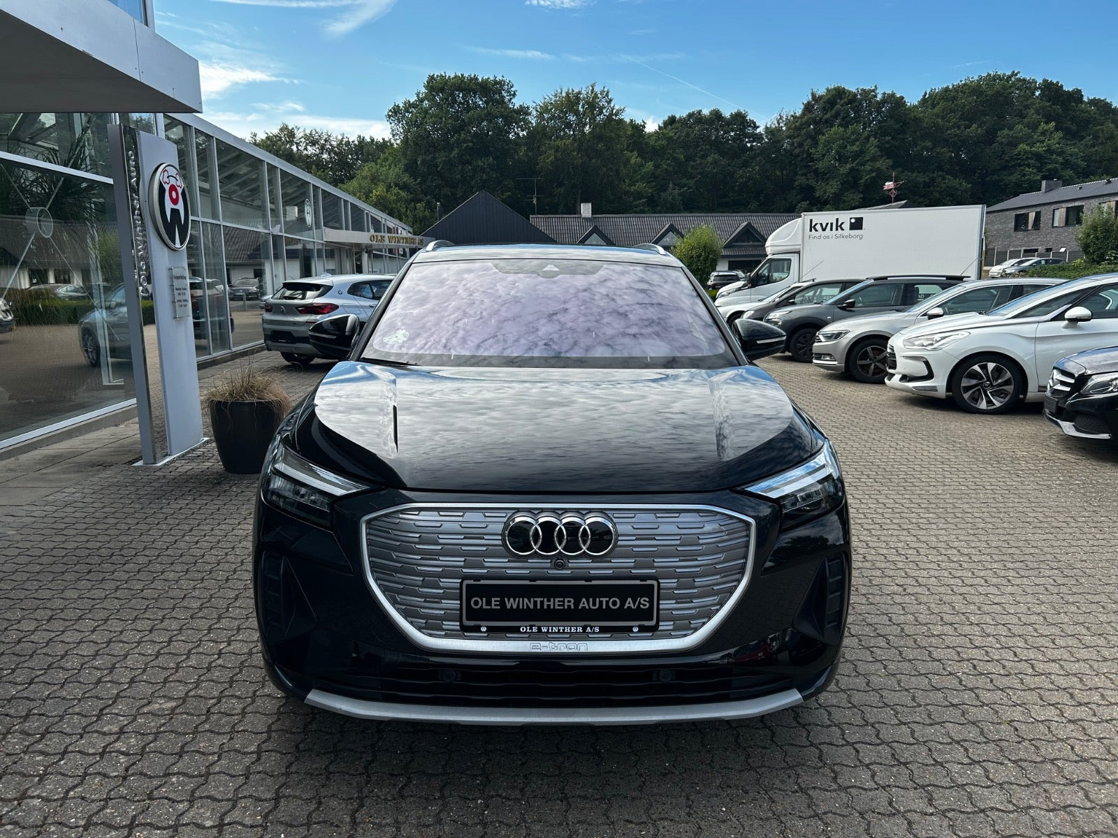Sort Audi Q4 e-tron fra 2024