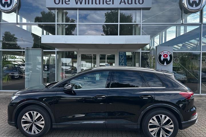 Sort Audi Q4 e-tron fra 2024