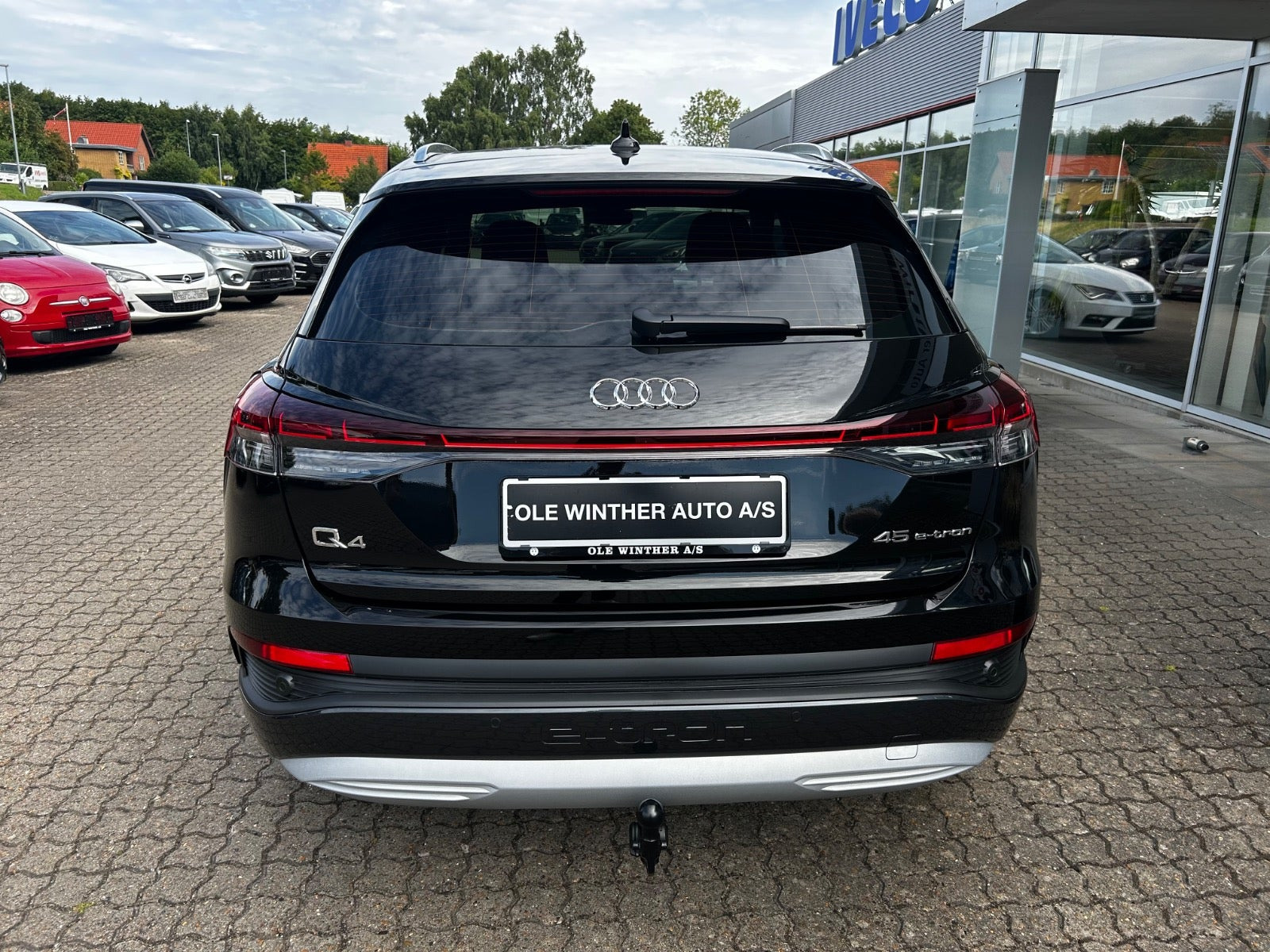 Sort Audi Q4 e-tron fra 2024