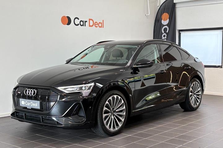 Sort Audi e-tron fra 2023