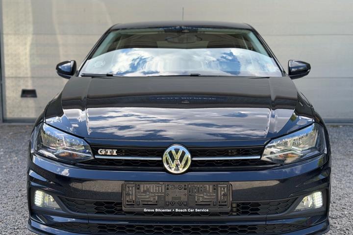 Sort VW Polo fra 2018