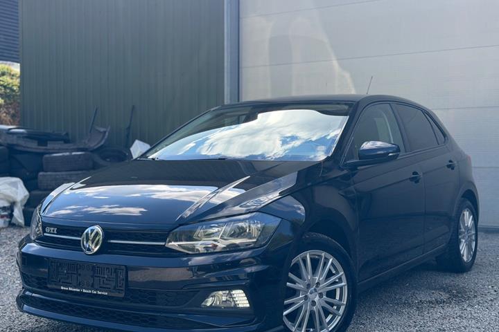 Sort VW Polo fra 2018