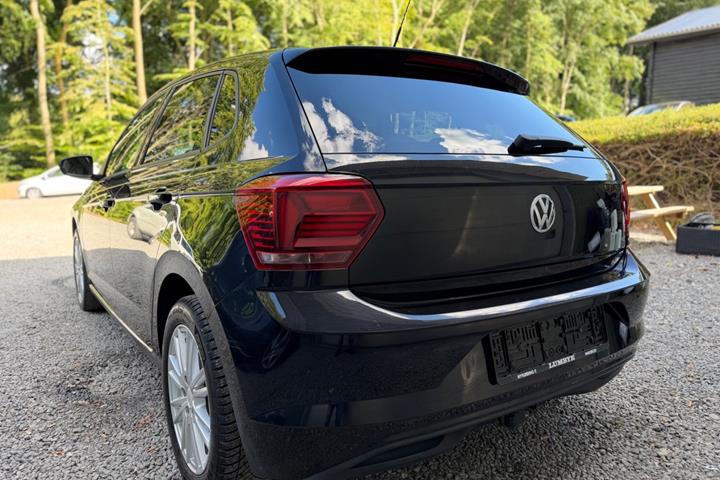 Sort VW Polo fra 2018
