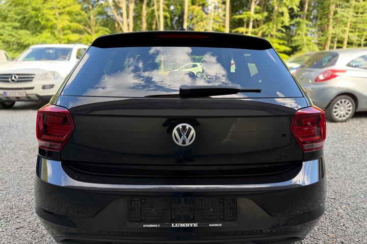 Sort VW Polo fra 2018