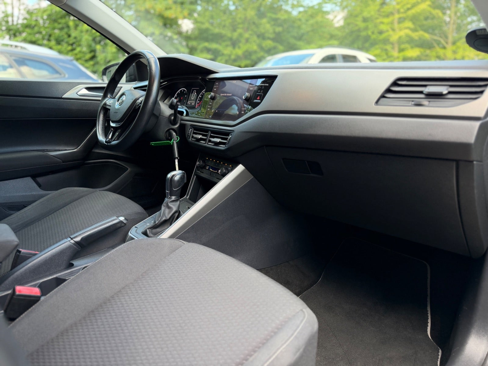 Sort VW Polo fra 2018