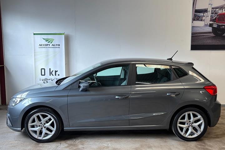 Grå Seat Ibiza fra 2018