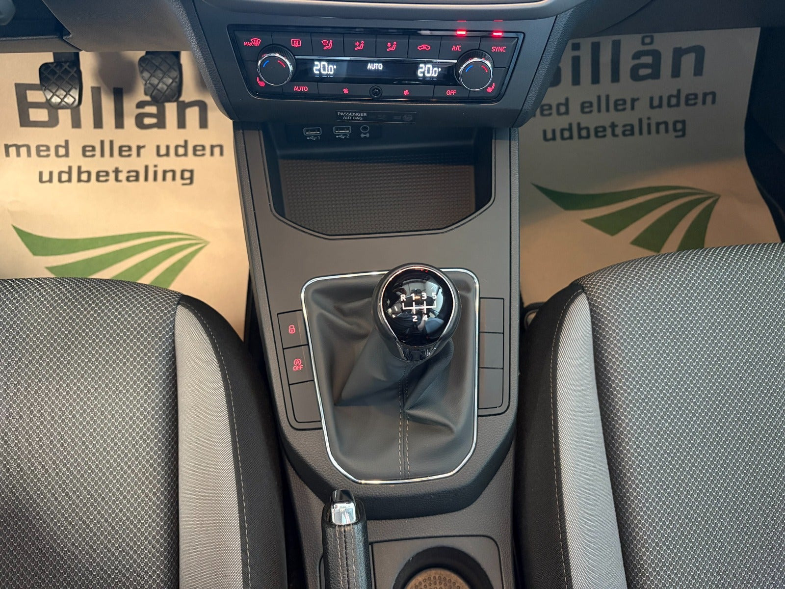 Grå Seat Ibiza fra 2018