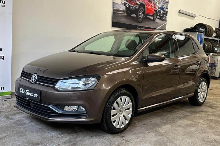 Brun VW Polo fra 2016