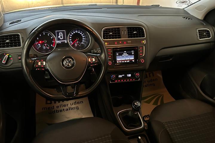 Brun VW Polo fra 2016